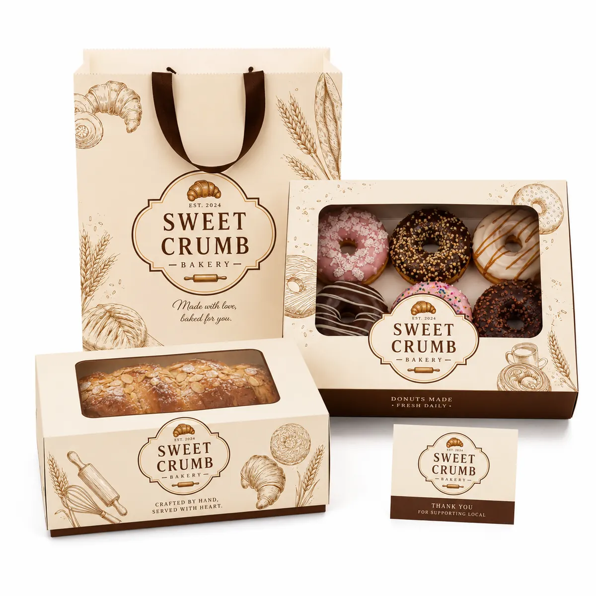 Cajas para Dónuts de Panadería: fabricante de envases a medida