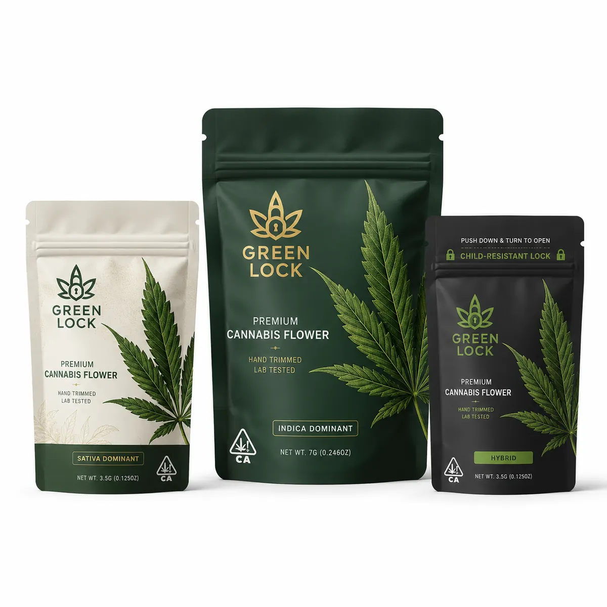 Bolsas de Cannabis a Prueba de Niños: fabricante de envases a medida
