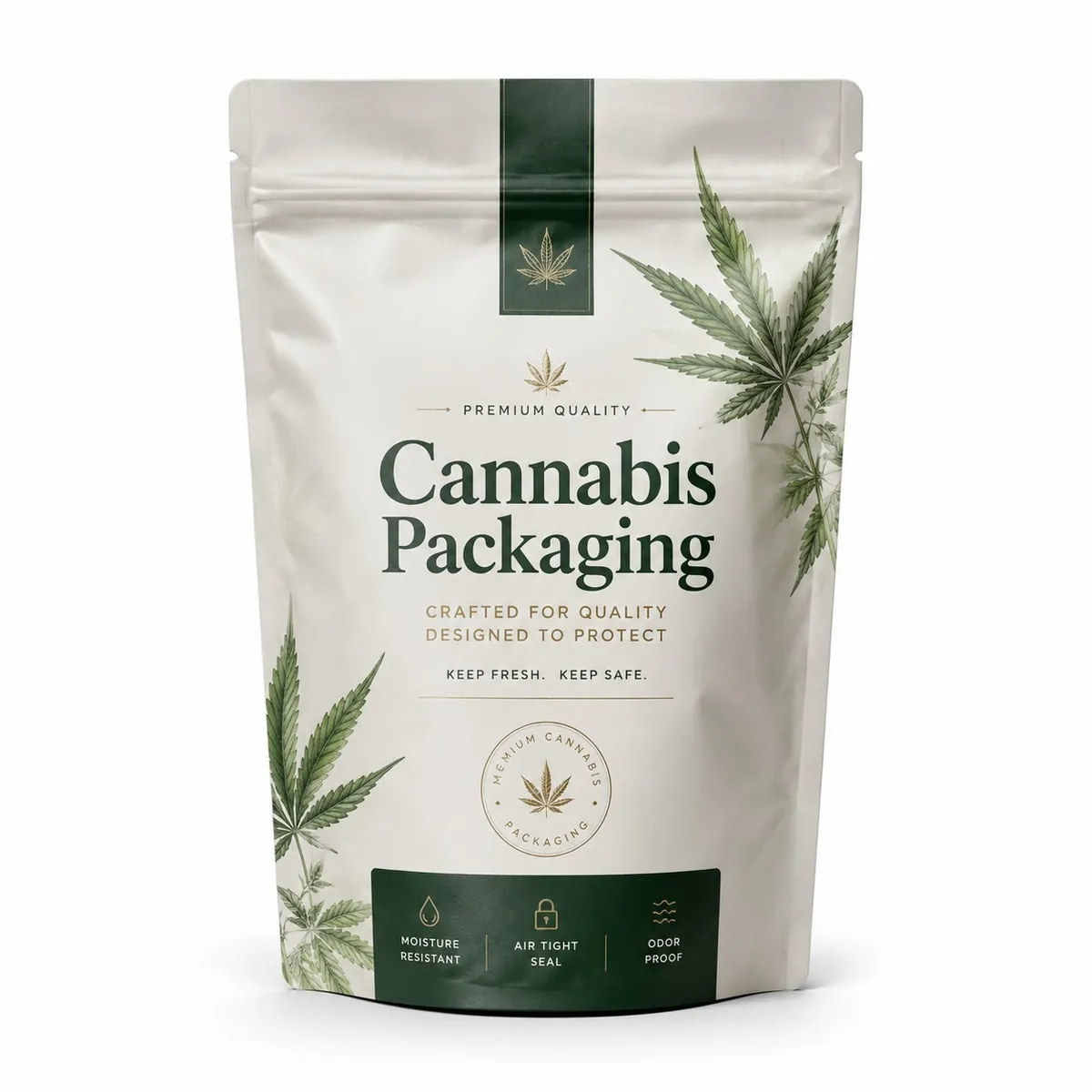 Bolsas de Envasado de Flores de Cannabis: fabricante de envases a medida