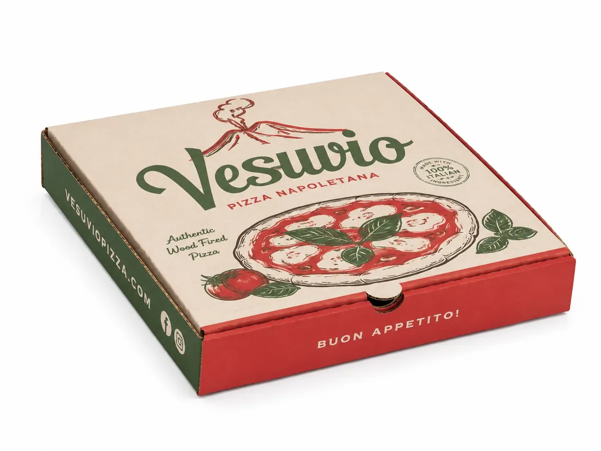Cajas para Pizza Personalizadas: fabricante de envases a medida
