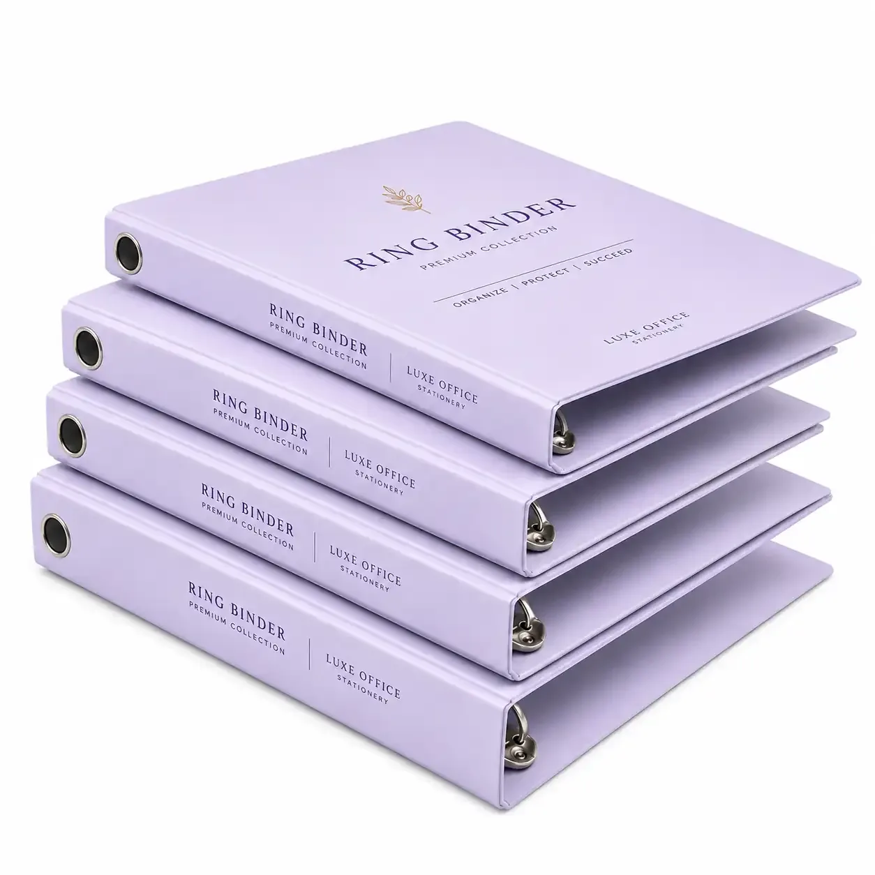 Custom PP Ring Binder Folders 2-ring 3-ring 4-ring manufacturer MOQ 500 PCS
