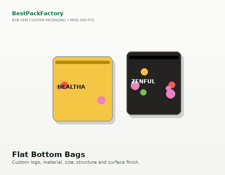 Flat Bottom Bags image 2
