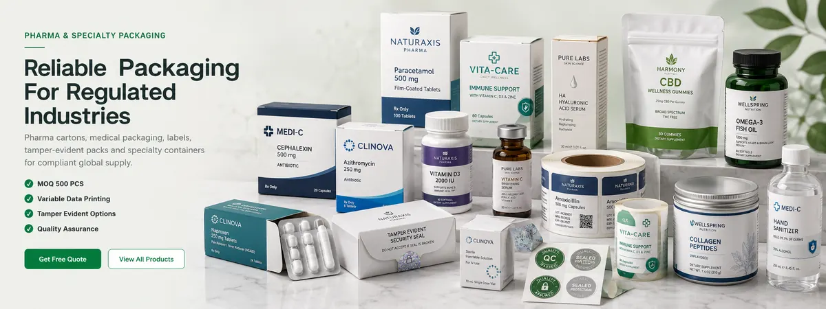 Envases Farmacéuticos GS1: fabricante de envases a medida