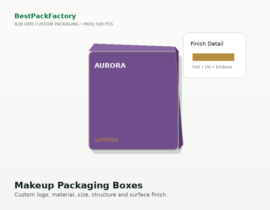 Makeup Packaging Boxes image 3
