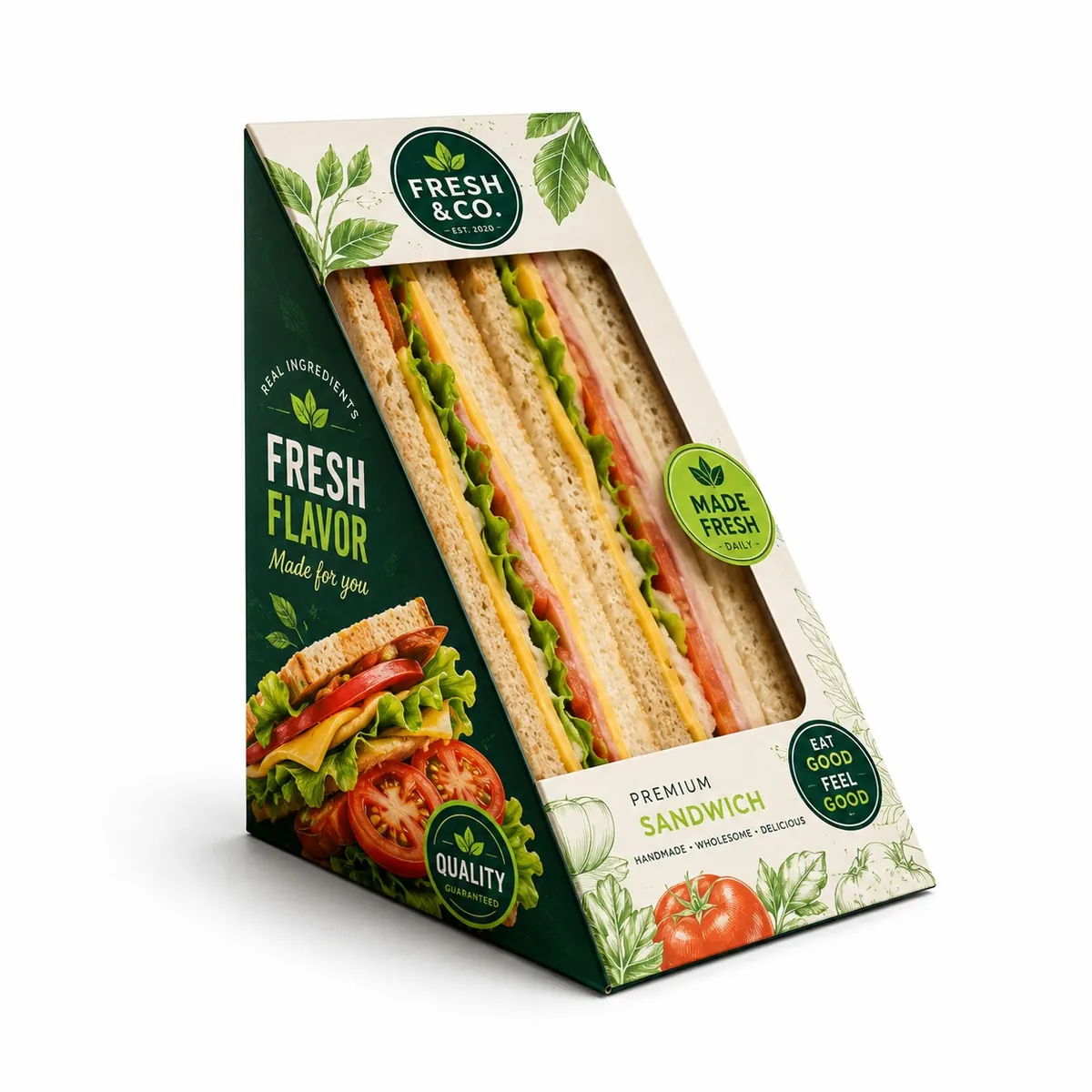 Cajas para Sándwiches: fabricante de envases a medida