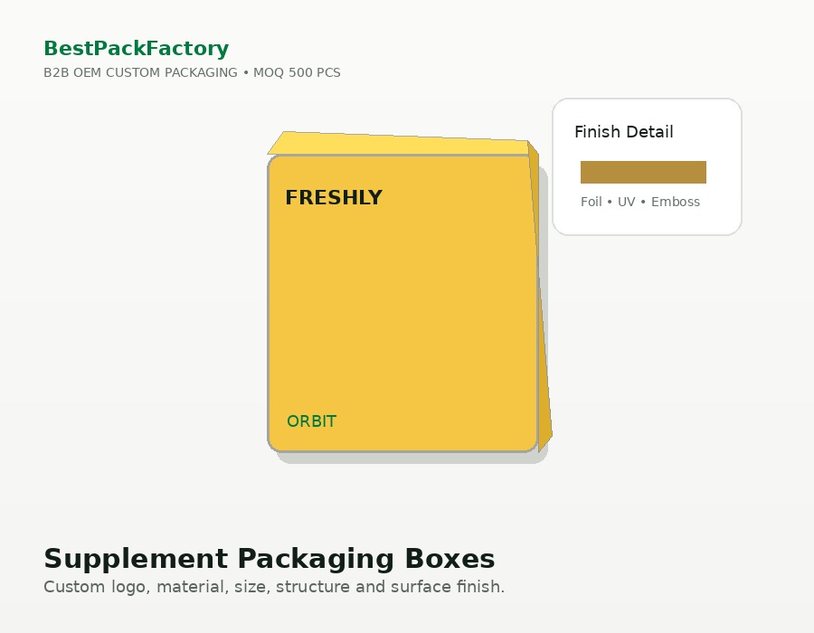 Supplement Packaging Boxes image 3
