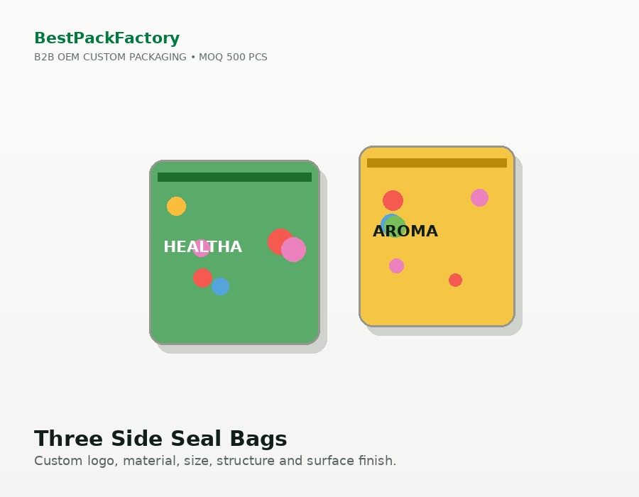 Three Side Seal Bags image 2
