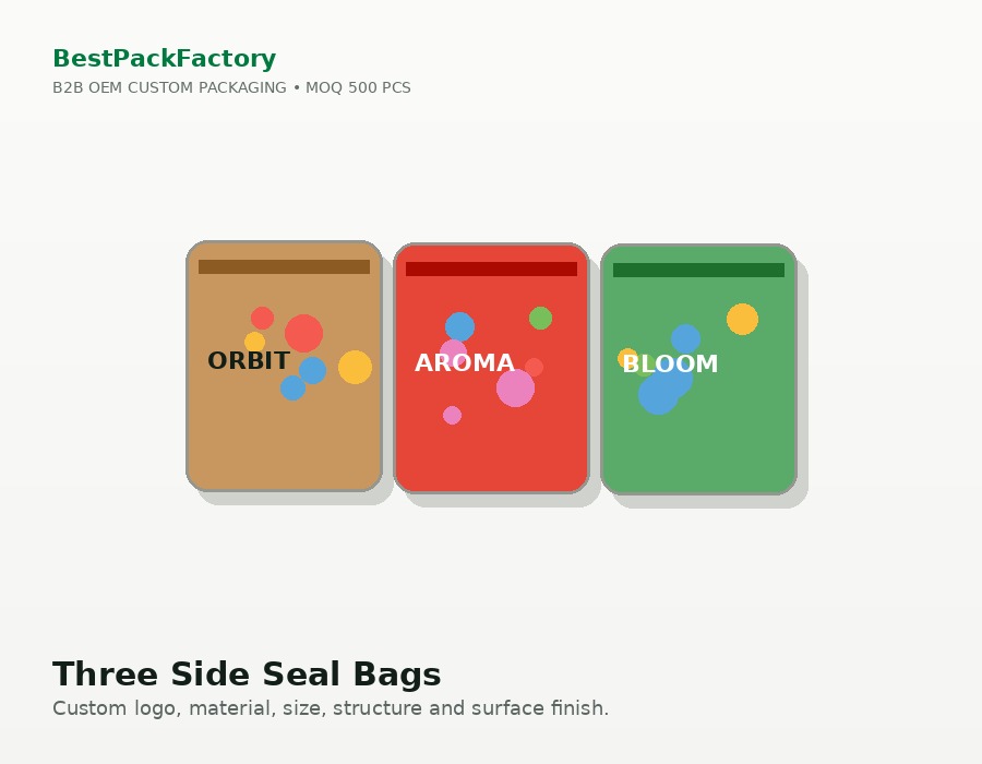 Three Side Seal Bags image 4
