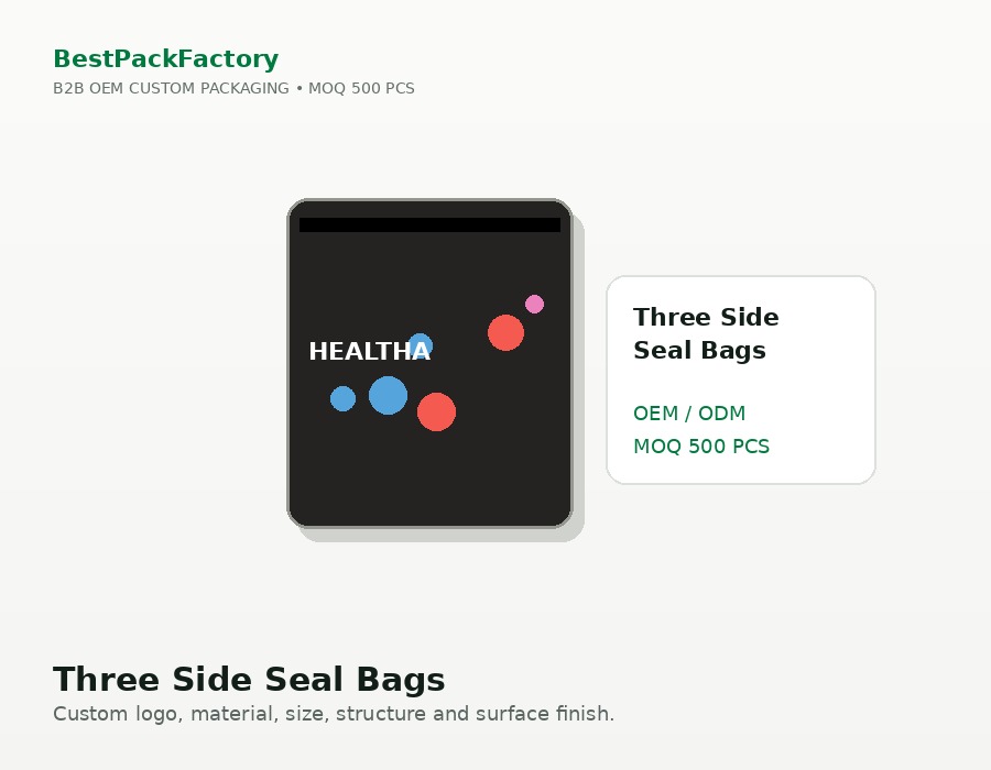 Three Side Seal Bags image 5