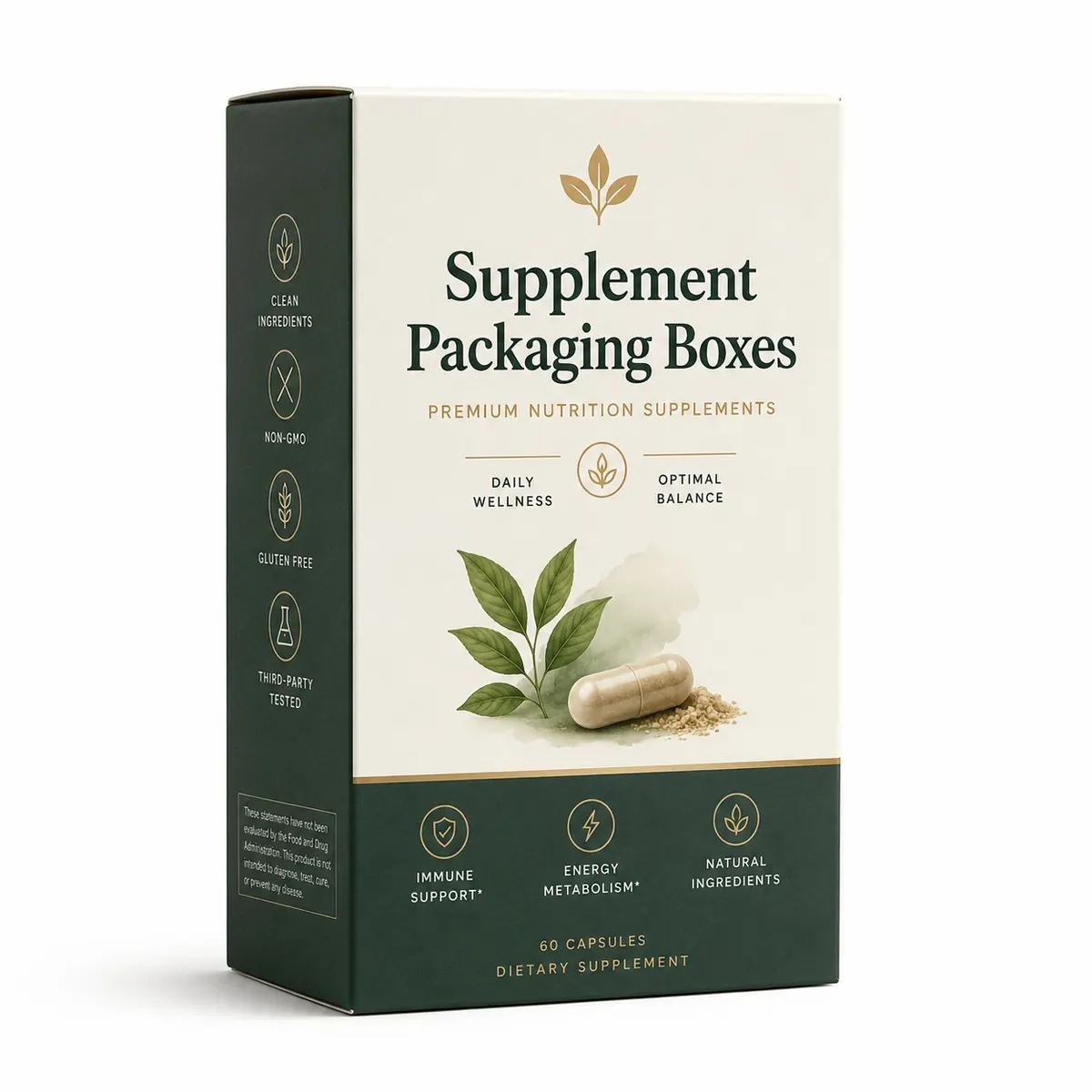 Cajas para Suplementos Vitamínicos: fabricante de envases a medida